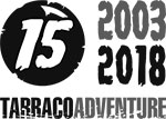 Logo Aniversario 15 años Tarraco Adventure