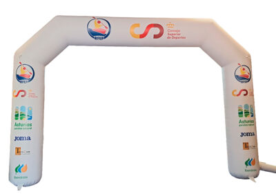 Arco de meta hinchable