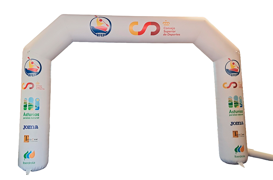 Arco de meta hinchable