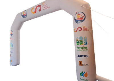 Arco de meta hinchable