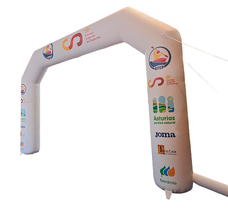 Arco de meta hinchable
