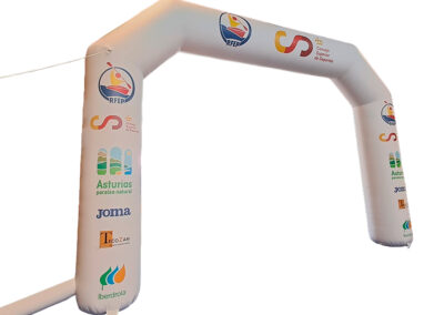 Arco de meta hinchable