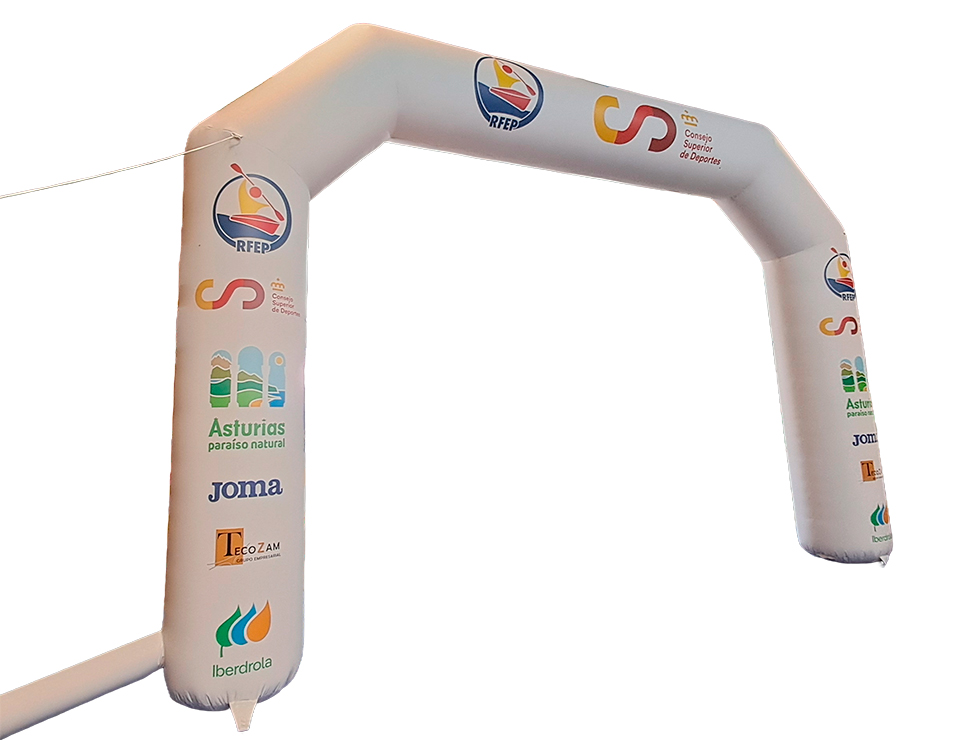 Arco de meta hinchable