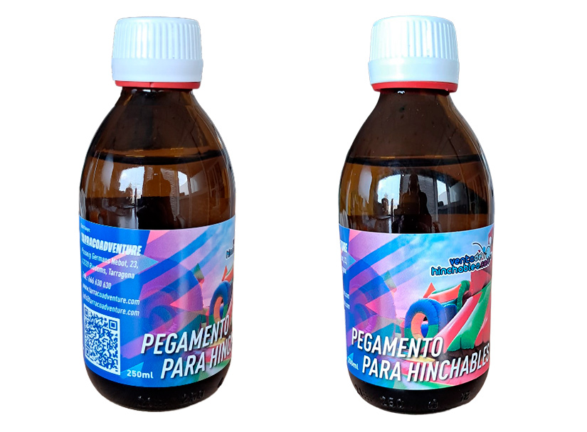 pegamento para hinchables