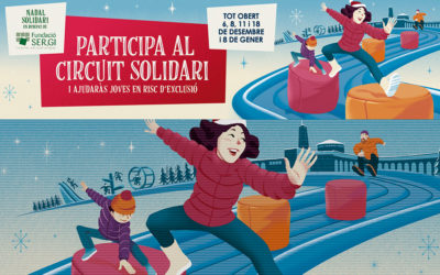 Pista americana solidaria en Girona para Navidad