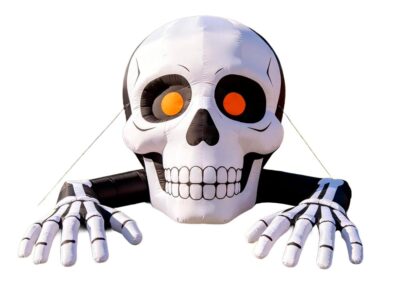 calavera hinchable