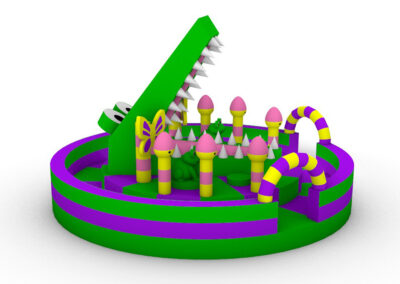 Combinado Cocodrilo Circular