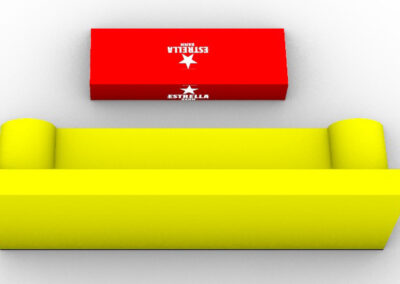 Sofa hinchable Cruïlla