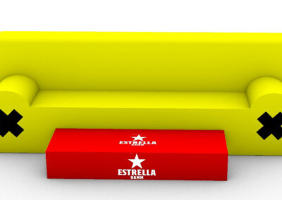 Sofa hinchable Cruïlla