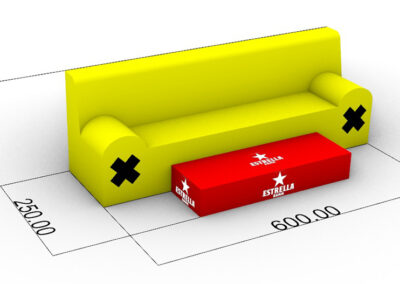 Sofa hinchable Cruïlla