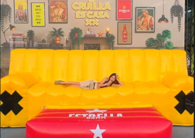 Sofa hinchable Cruïlla