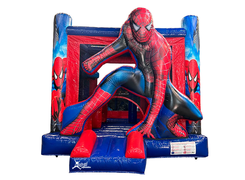 castillo hinchable spiderman