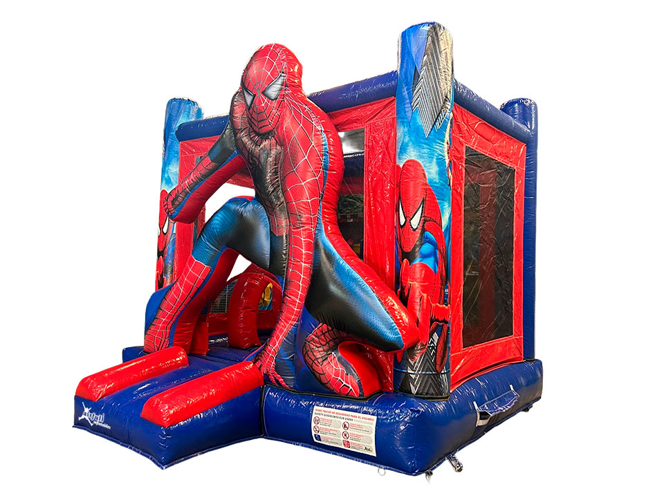 castillo hinchable spiderman